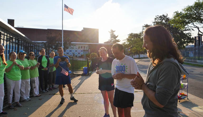 Running with family, 2017